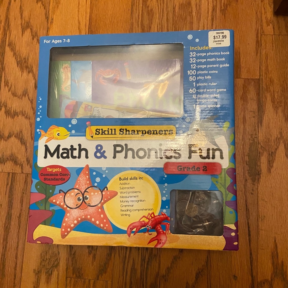 NWT Math & Phonics Fun Grade 2 Learning Activities